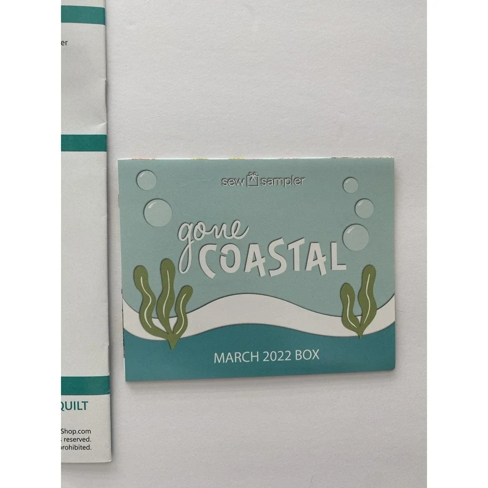 Sew Sampler Box Items Stacy lest Hsu For Moda Fabrics NIP March 2022 Quilt Kit